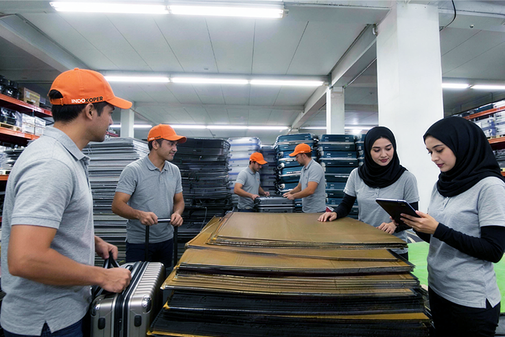 Fasilitas Penyimpanan dan Logistik yang Efisien